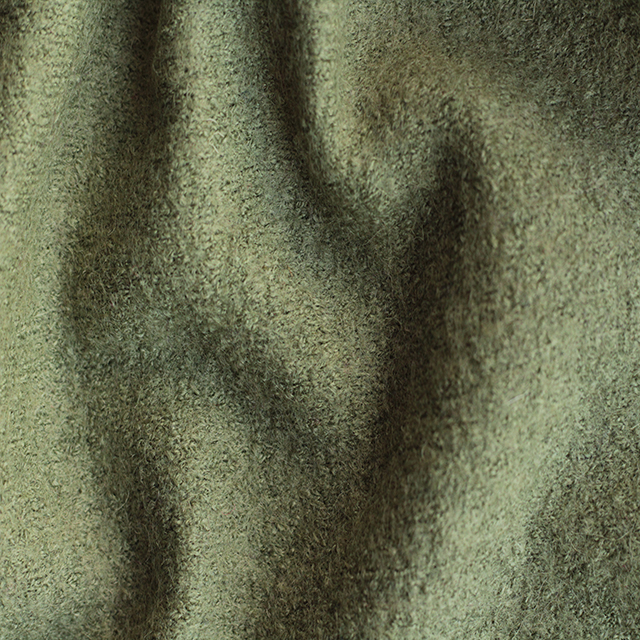 Оптом пальтовые ткани Однотонная вареная шерсть SG-244 ( Light Green) 