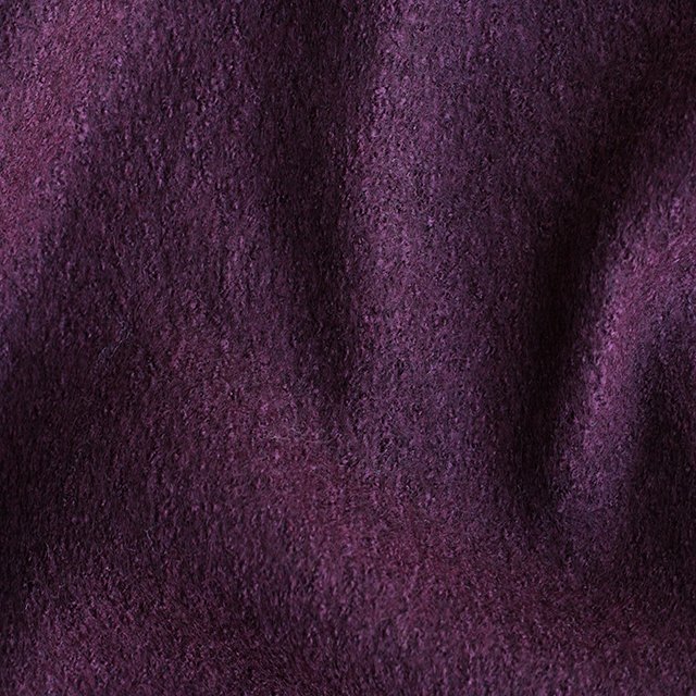 Оптом пальтовые ткани Однотонная вареная шерсть SG-244 (Red Wine) 