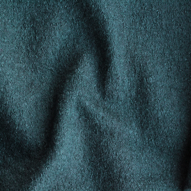 Оптом пальтовые ткани Однотонная вареная шерсть SG-244 (Grey Blue тёмн.) 